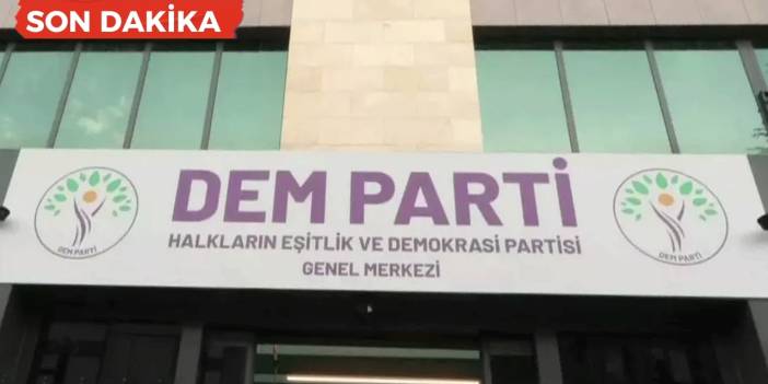DEM Parti: Yeni bir sayfa açılıyor