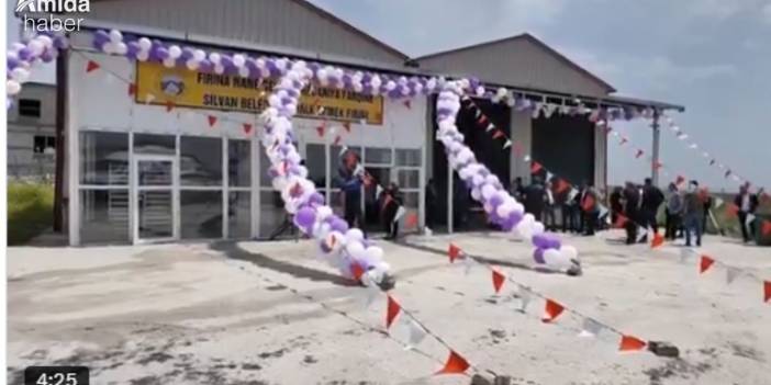 Diyarbakır'da bir ilk: Halk Ekmek Fırını hizmete açıldı