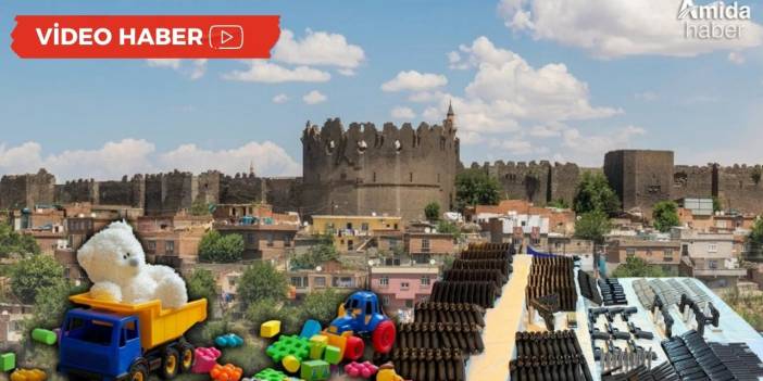 Diyarbakır’daki oyuncakçıdan cephane çıktı