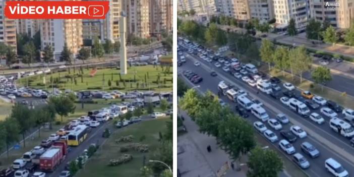 Diyarbakırlılar işe gidemedi: Kilometrelerce kuyruk
