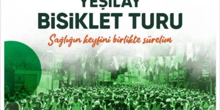 Şanlıurfa'da 12. Yeşilay Bisiklet Turu düzenlendi