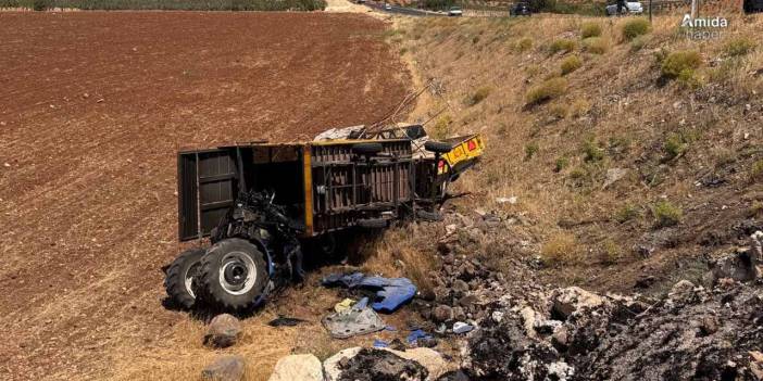 Şanlıurfa'da traktör devrildi: 2 kişi hayatını kaybetti