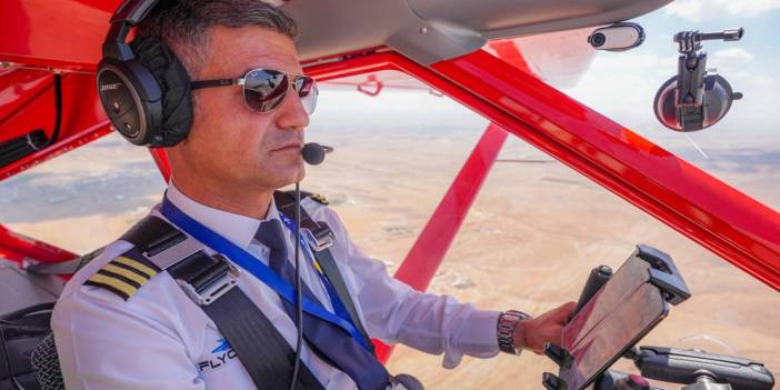 Diyarbakırlı nalbur pilot oldu