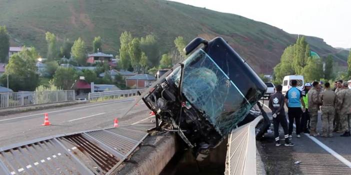 Diyarbakır otobüsü Bingöl’de devrildi: 3 ağır yaralı