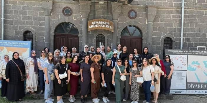 Cizreli kadınlar Diyarbakır’a hayran kaldı