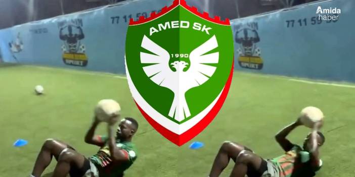 Ülkesinde Amedspor formasıyla antrenman yapan yabancı kim?