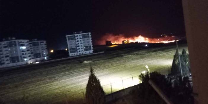 Diyarbakır'daki yangına TOMA müdahalesi
