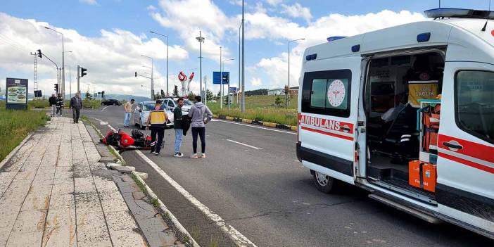 Kars’ta trafik kazası: 1 yaralı