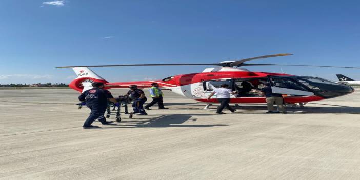 Helikopterli sevk: Van'da 17 yaşındaki hasta için seferberlik