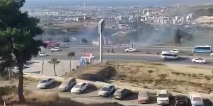 Hatay'da yangın alarmı: Anızlar alev aldı