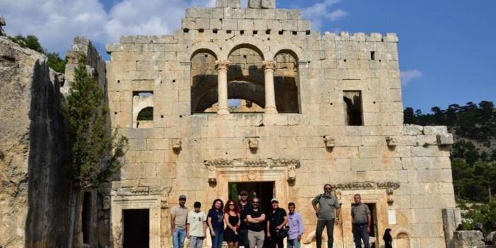 Mersin’de tarihi yapılara yoğun ilgi