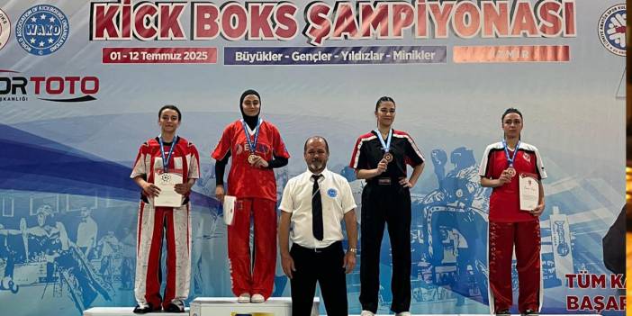 Diyarbakırlı Havin’den kick boks’ta büyük başarı