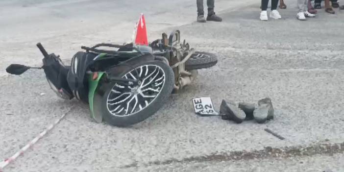 Beton mikseri motosikleti ezdi: 2 kişi yaşamını yitirdi