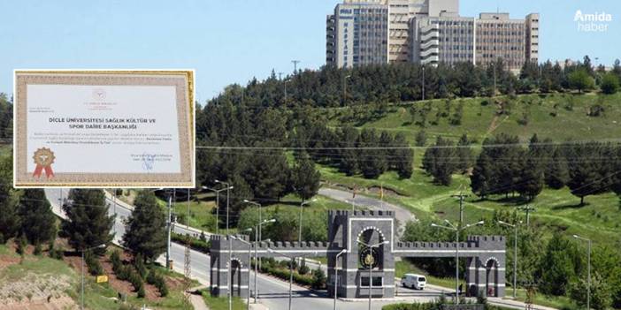 Diyarbakır’da ilk: Dicle Üniversitesi işyeri sertifikası aldı