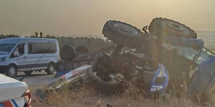Mardin’de rektör bariyere çarparak devrildi: 3 yaralı