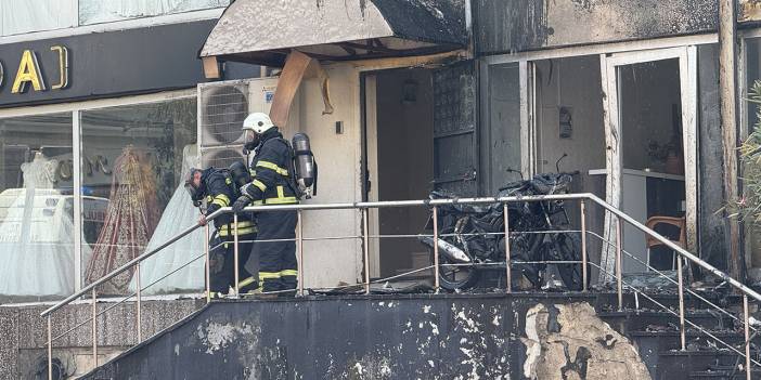 Gaziantep'te binada yangın: 15 kişi dumandan etkilendi