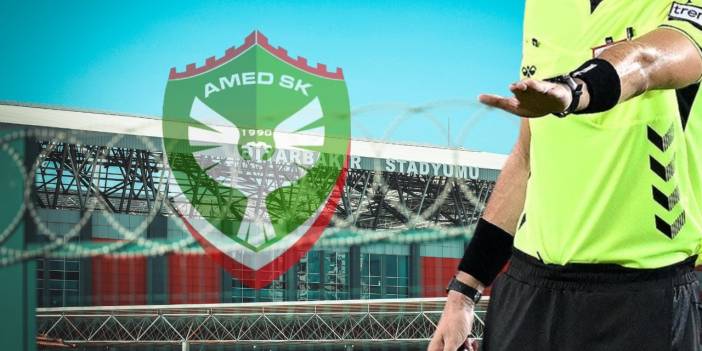 Amedspor-Erzurum maçının hakemi belli oldu: Taraftardan tepki