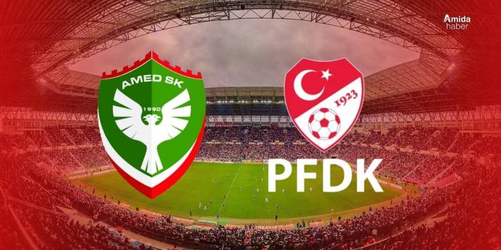 Amedspor ve Erzurumspor PFDK'ya sevk edildi: Toplam 10 kişi var