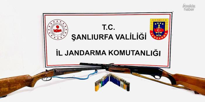 Şanlıurfa’da ruhsatsız silah operasyonu: 7 gözaltı