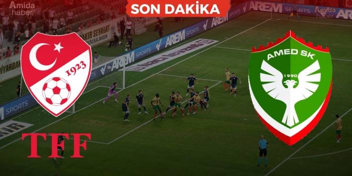 PFDK’dan Amedspor’a darbe: Yönetimden sert açıklama