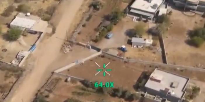 Şırnak’ta köylüler keleşle dron düşürdü