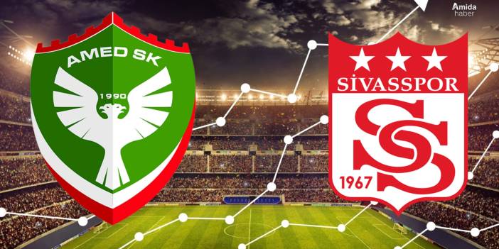 Amedspor-Sivaspor rekabetinde dikkat çeken istatistikler