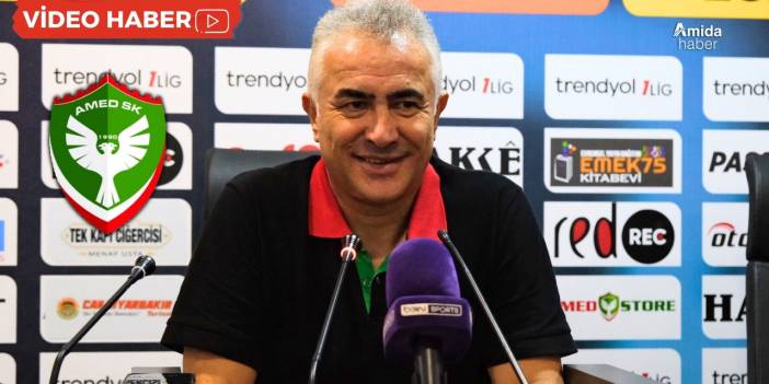 Amedspor Teknik Direktörü: Taraftar yoktu, ruhları vardı