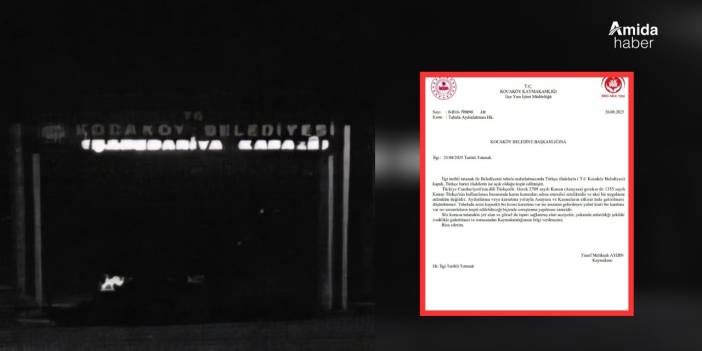 Kaymakam DEM’li Belediye’yi uyardı: Türkçe görünmüyor