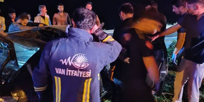 Van’da trafik kazası: 1 kişi yaralandı