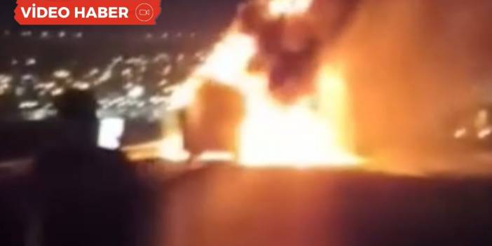 Gaziantep’te otobüs alev aldı, 31 yolcu kurtarıldı
