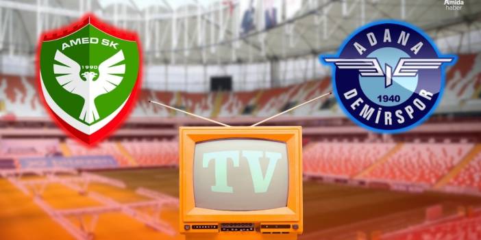 Amedspor - Adana Demirpsor maçı saat kaçta hangi kanalda?