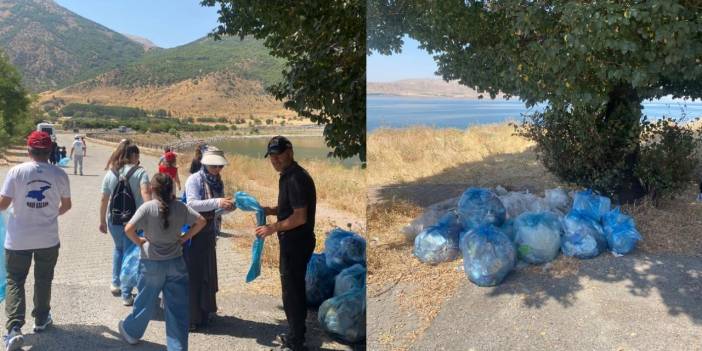 Turistler uyarıldı: Van Gölü’nü kirletmeyin