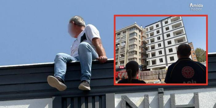 Diyarbakır’da canına kıymak istedi: Polis ve aile ikna etti