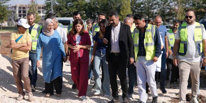 Diyarbakır’da Eşbaşkanlar proje alanlarını inceledi