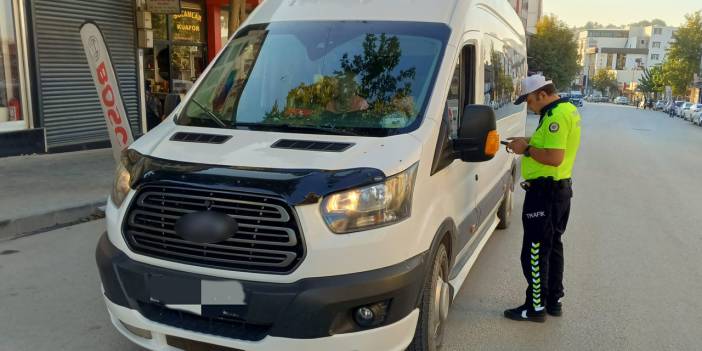 Adıyaman’da okul servislerine sıkı denetim