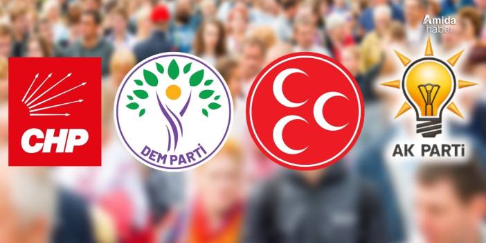 Son araştırma: CHP ve DEM Parti’de artış