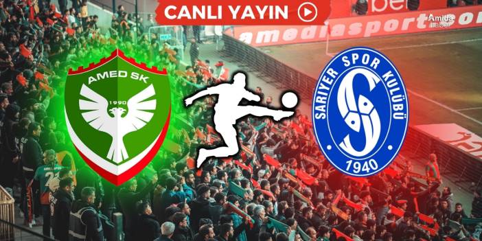 Amedspor-Sarıyer maçı saat kaçta hangi kanalda?