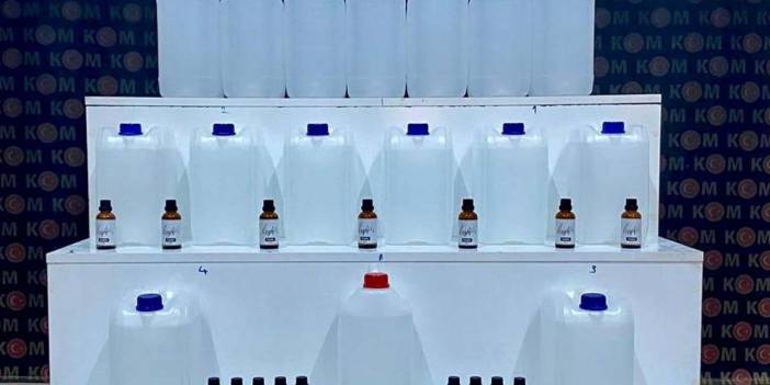 Kars’ta sahte içki operasyonu: 14 kişiye işlem