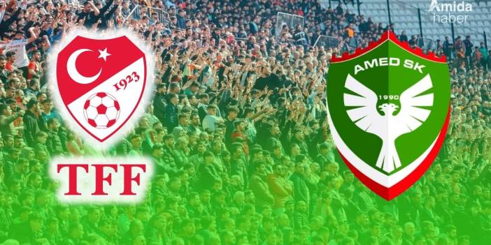 Amedspor’dan TFF’ye sert çıkış: uluslararası hukuka gideceğiz