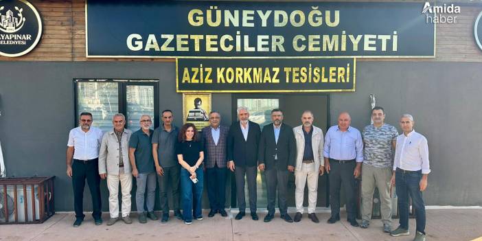 Diyarbakır basını sorunları için buluştu: Vekiller destek verdi