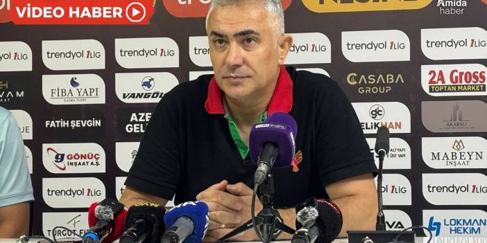 Amedspor’un hocası yenilginin faturasını futbolculara bağladı