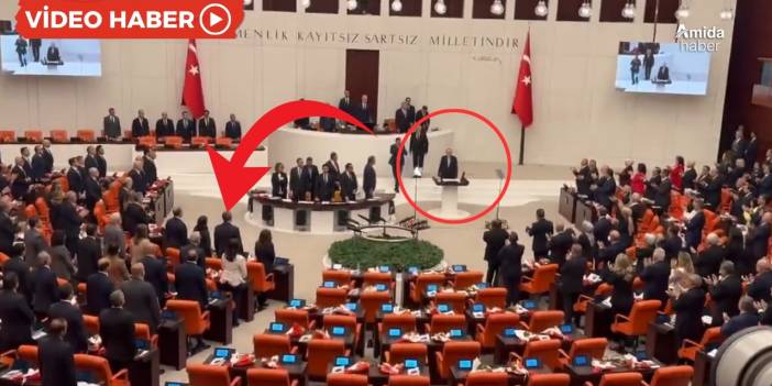 DEM’li vekiller Erdoğan’ı ayakta karşıladı