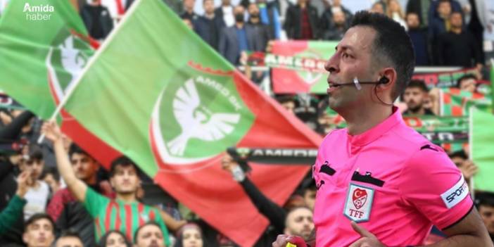 Amedspor maçını Alman hakem yönetecek