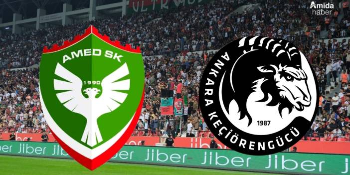 Amedspor-Keçiörengücü maçı saat kaçta hangi kanalda?