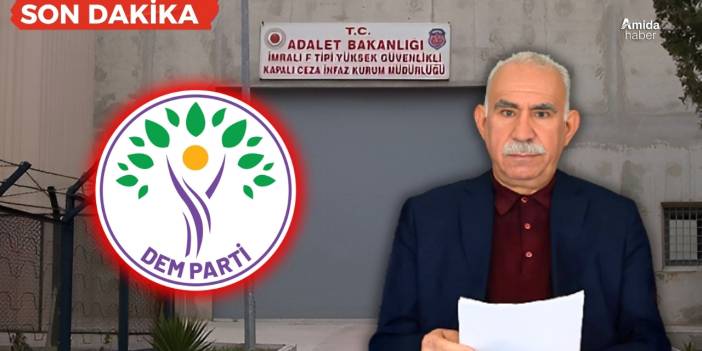DEM Parti duyurdu: Öcalan hukuksal zemin için ne dedi?
