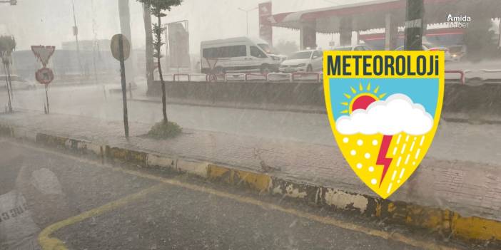 Diyarbakır bulutlarla kaplandı: Meteoroloji müjdeyi verdi