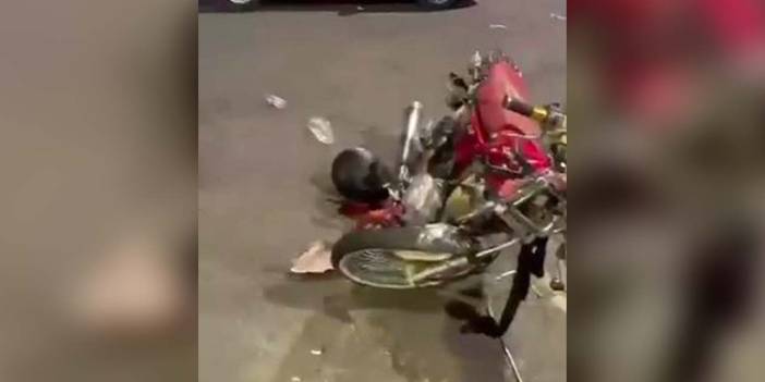 Diyarbakır’da motosiklet ile otomobil çarpıştı: 1 kişi yaralandı