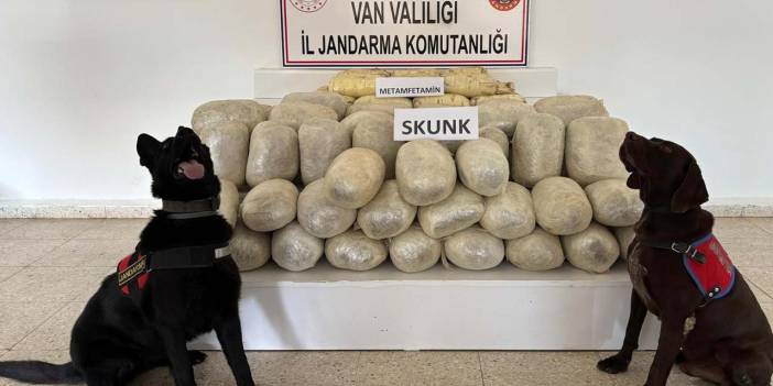 Van’da uyuşturucu operasyonu: 106 kilo ele geçirildi