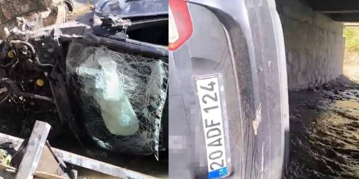 Hakkari'de otomobil dereye uçtu: 4 yaralı