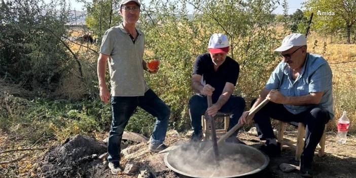 Diyarbakır’da pestil ve cevizli sucuk mesaisi sürüyor